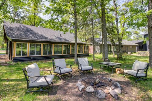 Breezy Point House | 1 Mi to Beach & Lake: Breezy Point Cabin w/Yard!