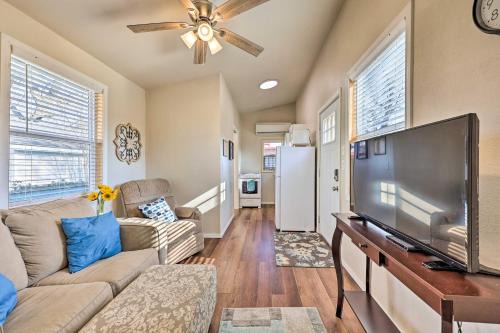 Rogers House | 1 Mi to Dtwn Rogers: Convenient Getaway w/Patio
