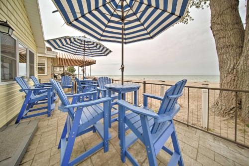 Erie House | 1 Mi to Presque Isle: Waterfront Lake Erie Cottage