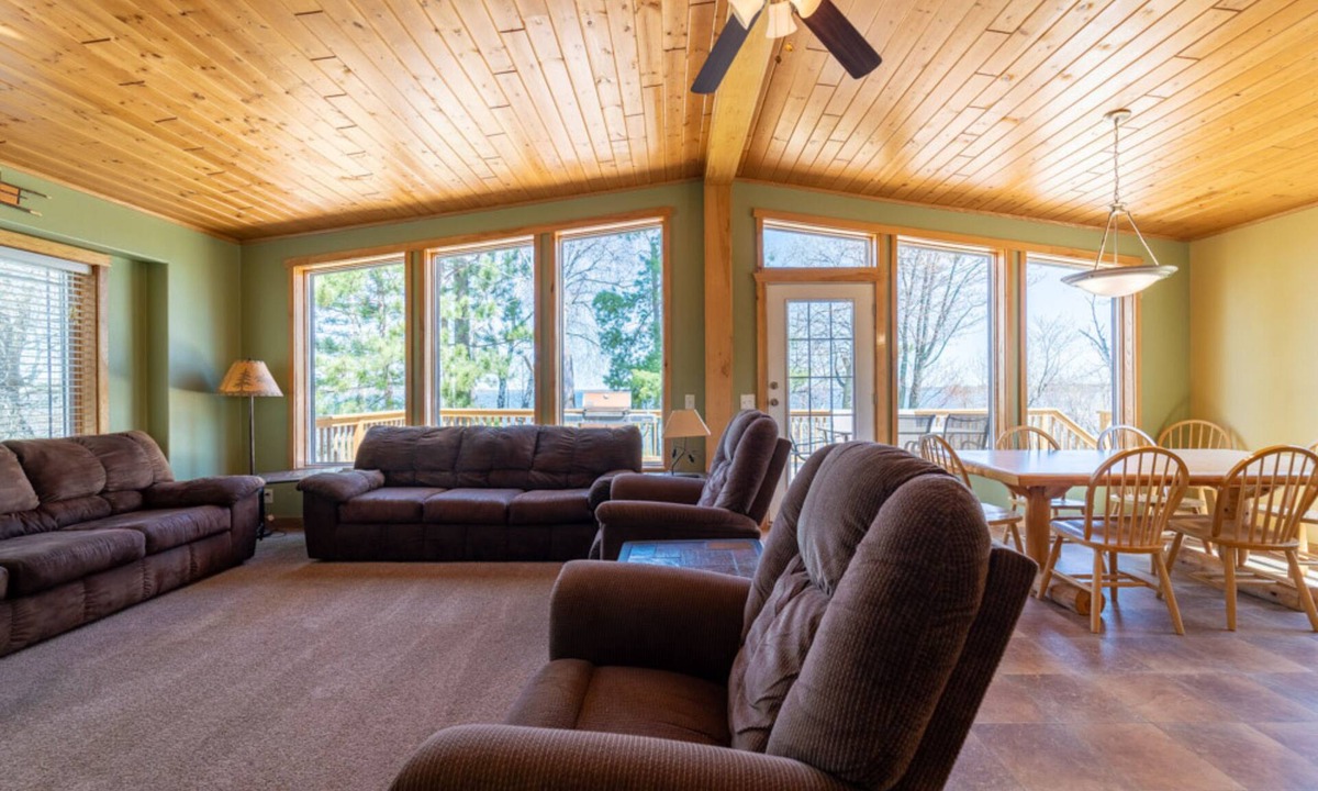 Cass Lake Cabin | 3-bedroom 2 full bath cabin located at Cass Lake Lodge Eagle
