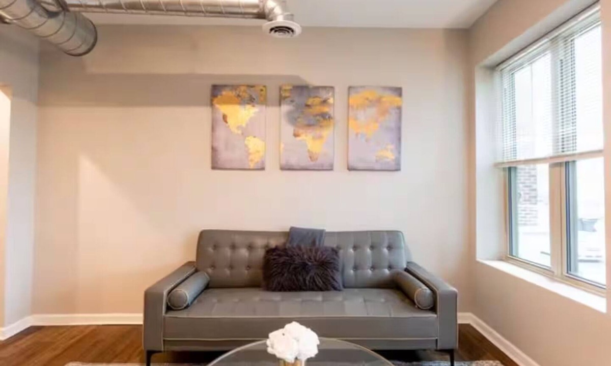 Detroit Apartment | 3BD with Sunroom, WiFi and Gated Parking