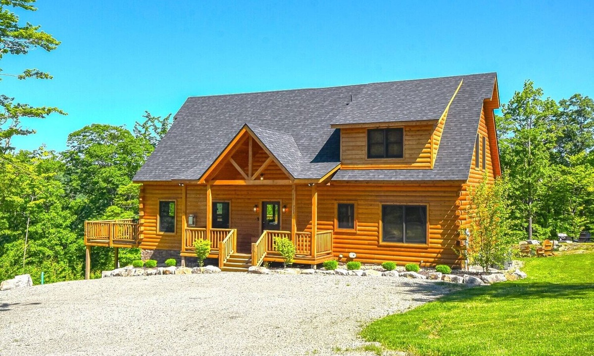 McHenry Cabin | 6BR New Build, Hot Tub, Fire Pit, Mtn. Views