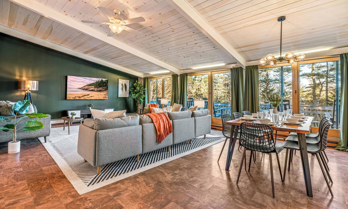 Mount Desert House | Acadia Home with Hot Tub and Game Room