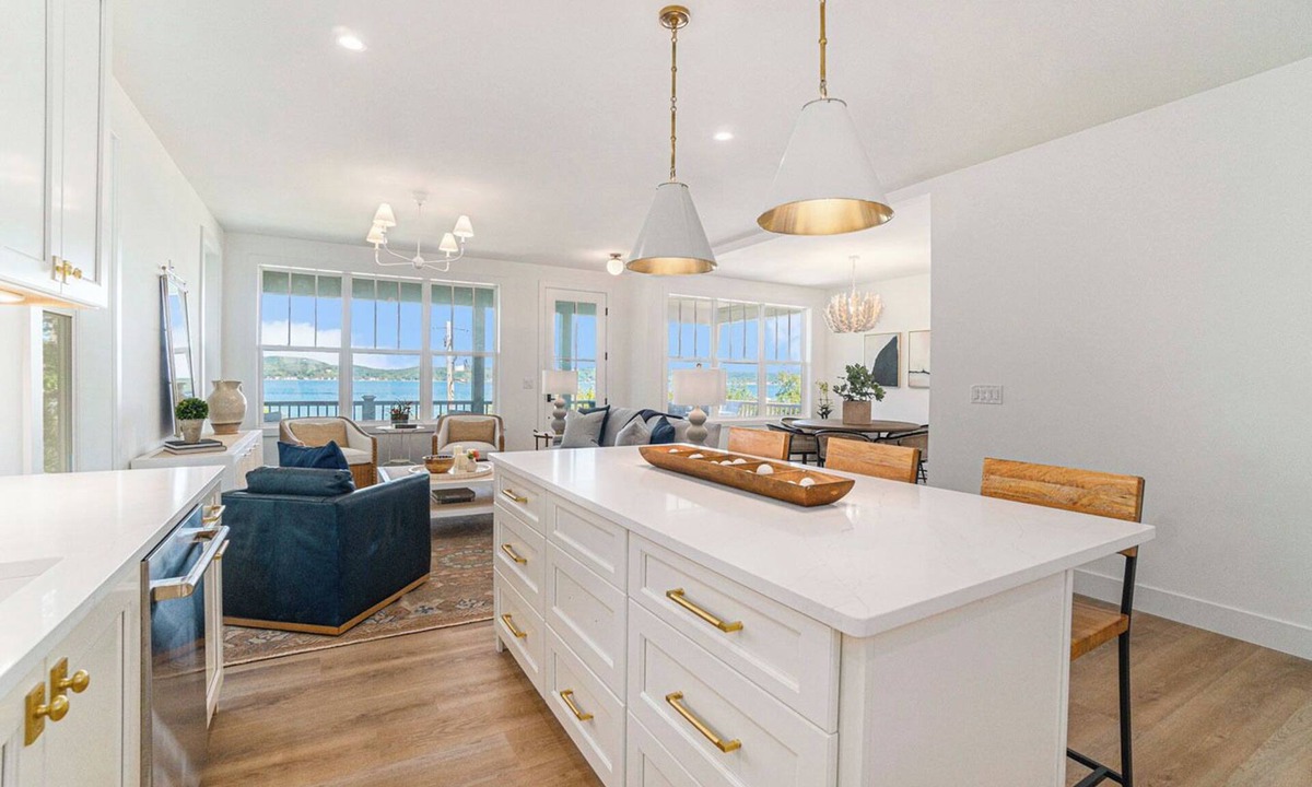 Lake Township Cottage | All-new Crystal Lake Modern Lakefront Cottage