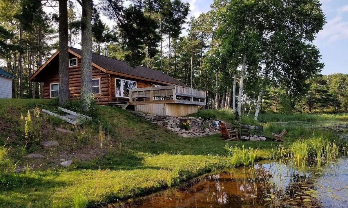 Au Train Cabin | Beautiful, renovated cabin on Au Train RIver with Lake Superior across the road.