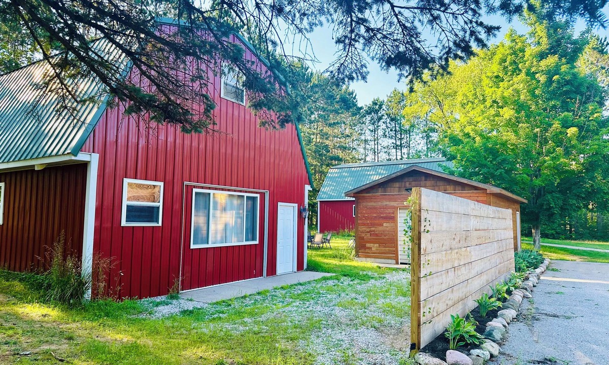 Interlochen House | Between Crystal Mountain & TC - Barn - Guest house on 10acres. Pet-friendly!