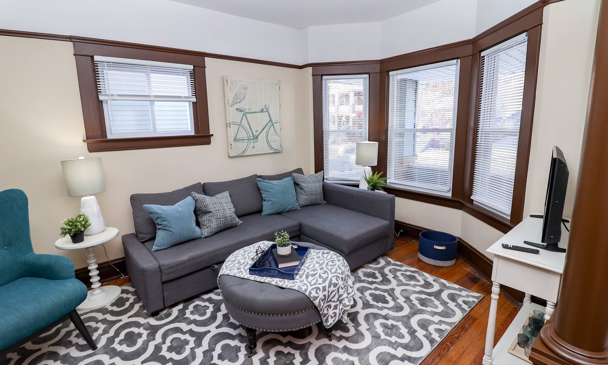 Lakewood Apartment | Bright 1BR Near Cleveland Hospitals Travel Pros