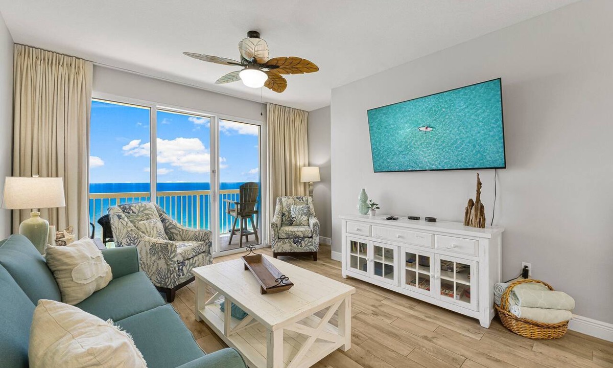 Miramar Beach Condo | CELADON BEACH ~ GULF FRONT Bedroom! ~ Free Beach Service! ~2 Bedrooms w/Bunk Room