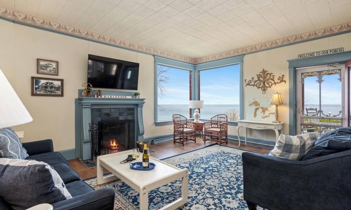 Charlevoix House | Charlevoix Lakeview Home - Sleeps 25!