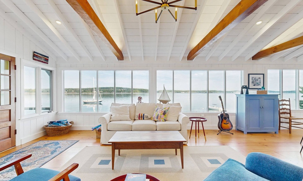 East Boothbay Cottage | Charming Cottage: Deepwater Dock, Panoramic Linekin Bay Views, Near Village