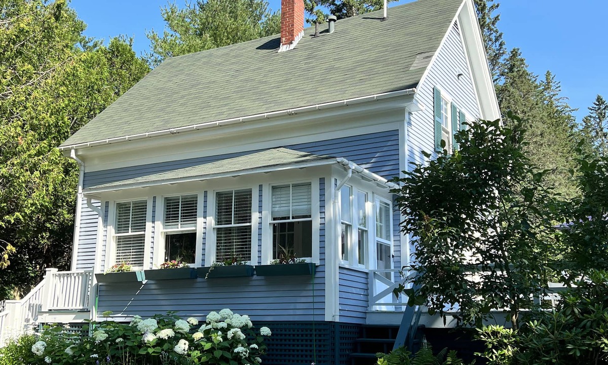 Mount Desert House | Charming, pet-friendly home close to Acadia with a spacious yard & a nice deck.