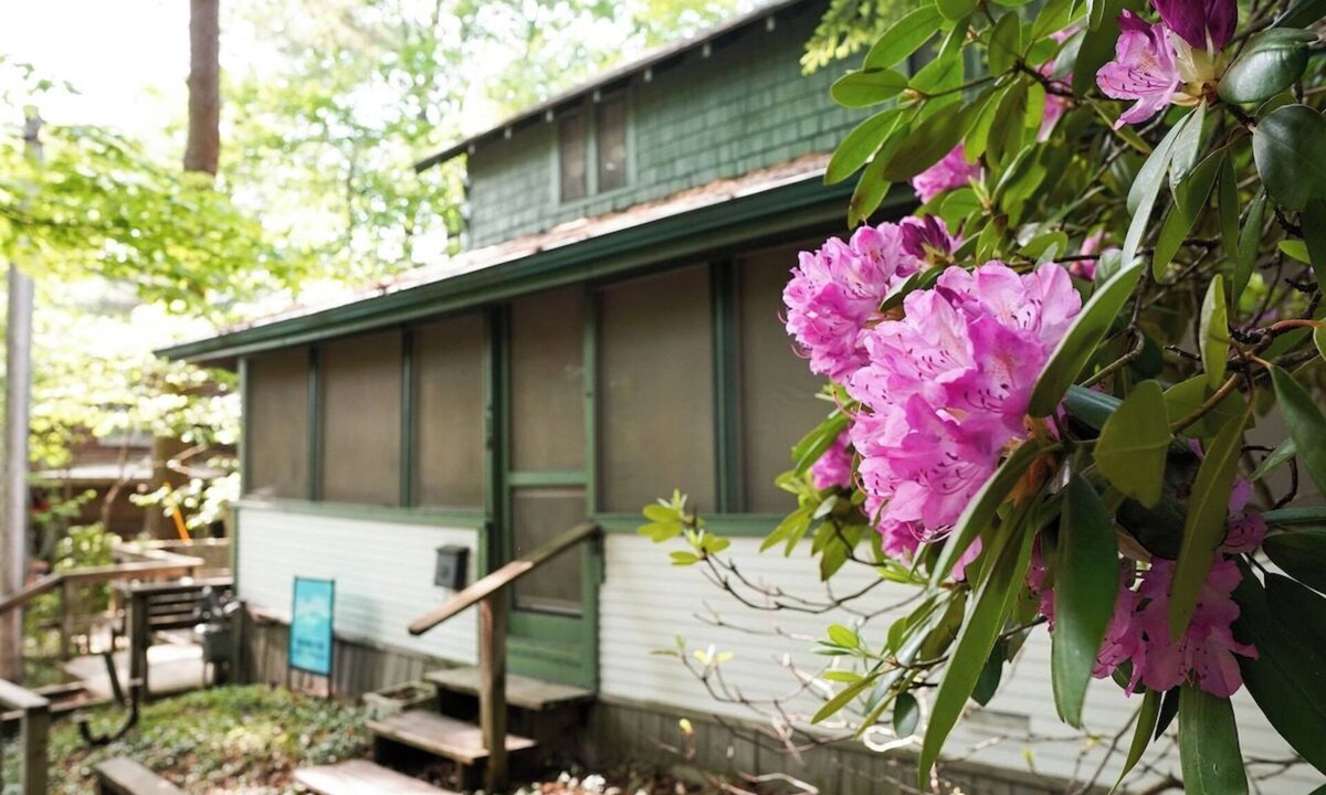 Grand Haven House | Classic Lake Cottage nestled in Wooded Dunes just