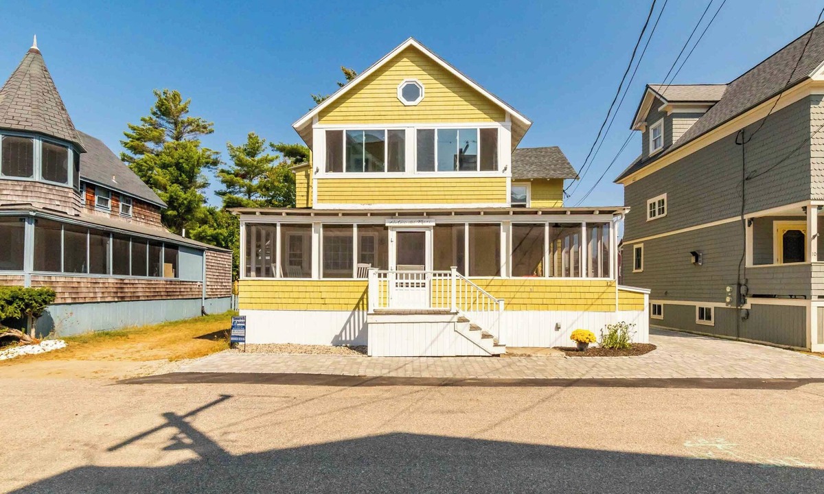Ocean Park Cottage | Classic single-family cottage located only four homes from the sand at Saco Bay