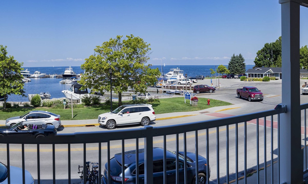 Sister Bay Condo | Downtown, luxury unit! Water View, Walking Distance to all of Sister Bay!