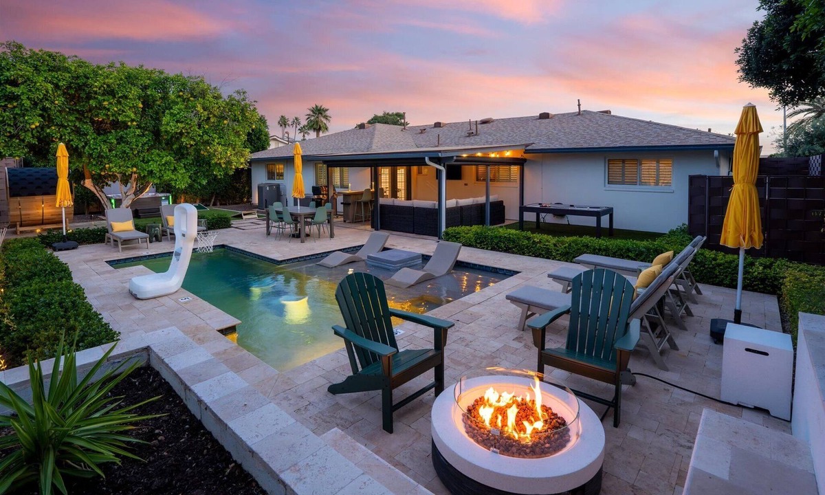 Village Grove House | Elevated Old Town Scottsdale Pool| Spa| Sauna|Gym