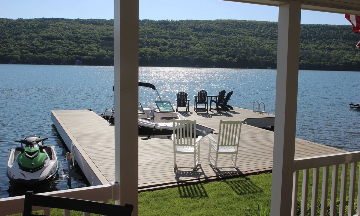 Pulteney Cottage | Enjoy Lake Living on Keuka Lake! Relax On Our Large Permanent Dock!