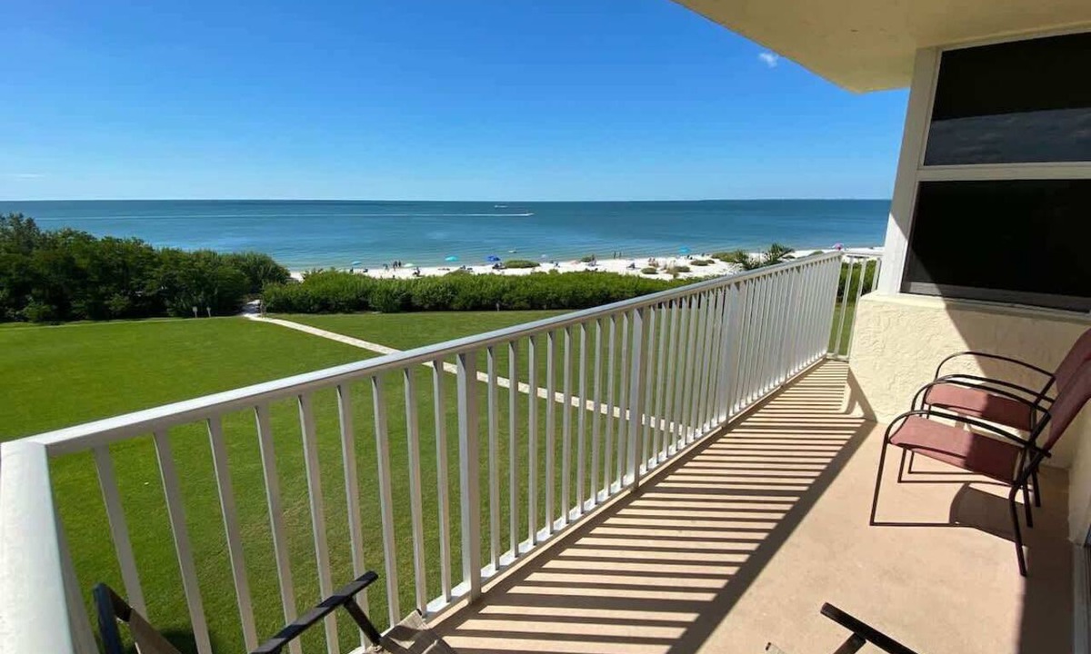 South Island Condo | Estero Beach & Tennis Club #302B Beachfront Condo