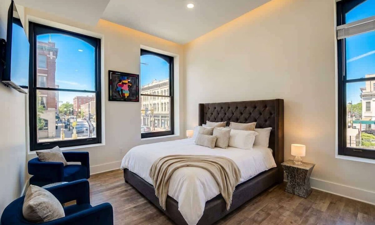West Main Historic District Apartment | Exclusive Downtown retreat w/stunning city views!