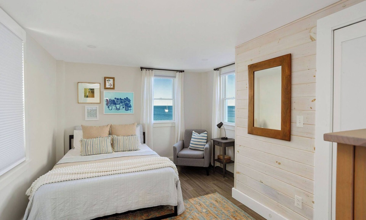 Rockport Apartment | Fall Asleep to Waves in Downtown Rockport
