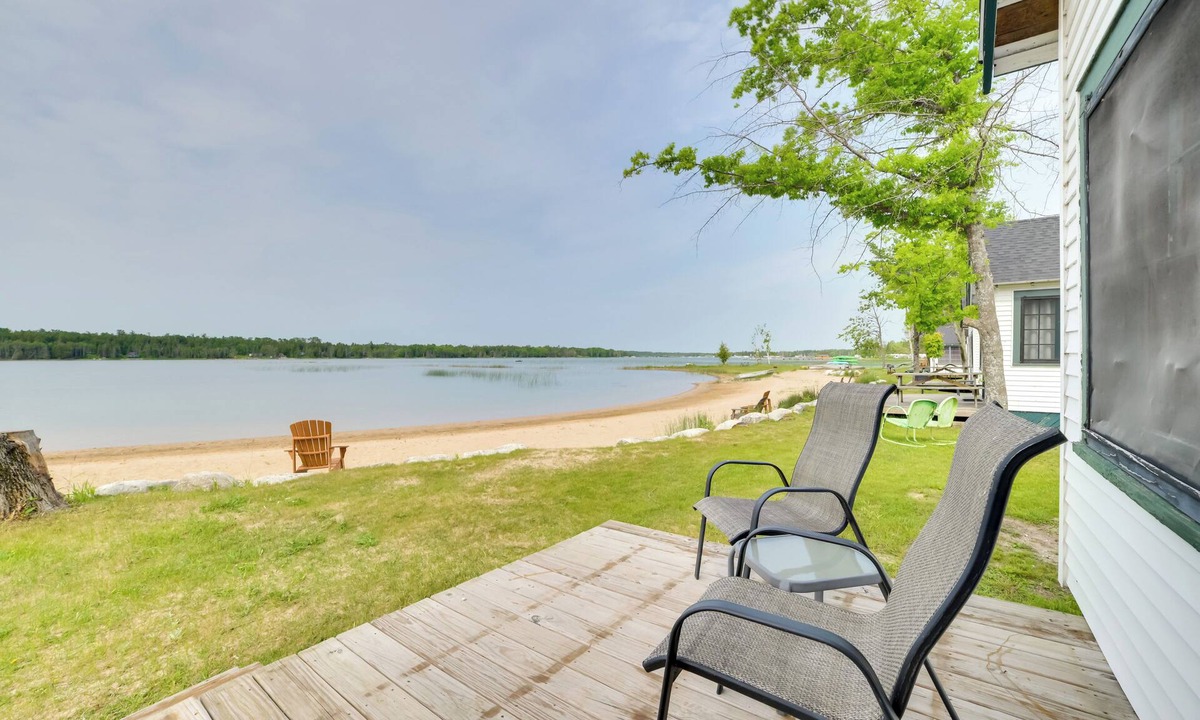 Cedarville Cabin | Fish, Paddle & Swim! Lake Huron Resort Getaway