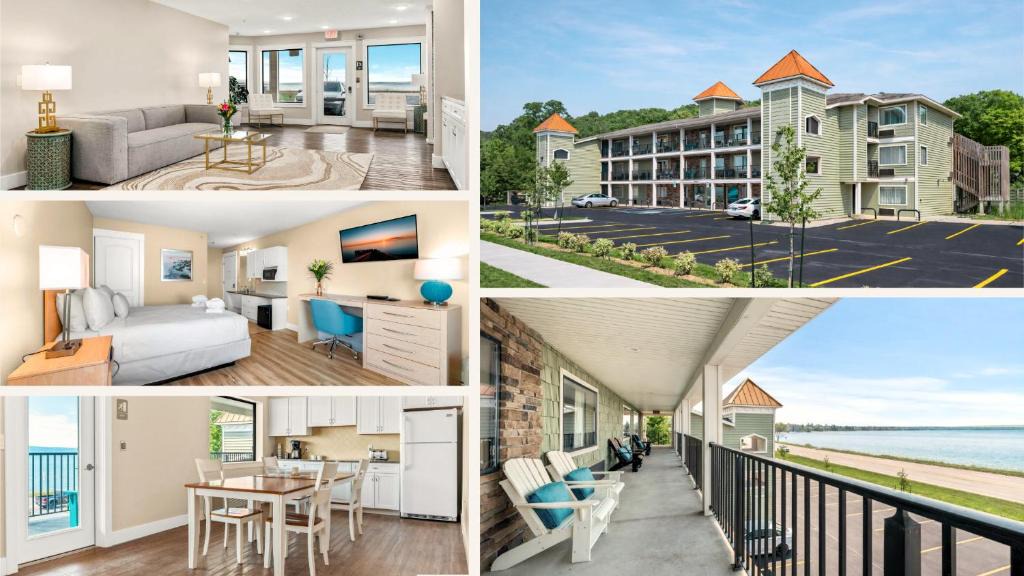 Traverse City Hotel | Gold Coast Inn ⁀➷ Breathtaking Sunsets ➠ Standard Lake View Room ➠ 202