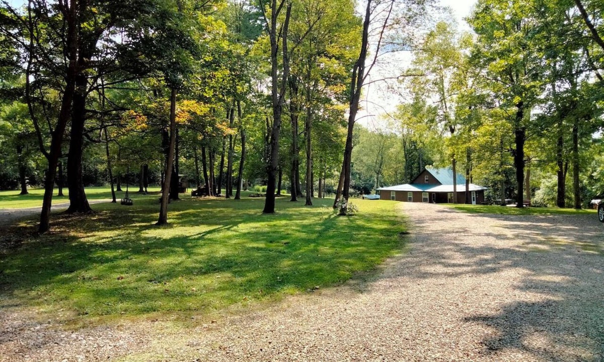 Danville Cabin | `Hideaway Cabin` that sits on 10 secluded acres.