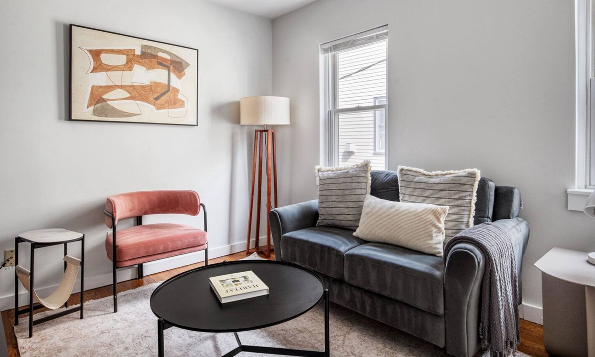 South Boston Apartment | Hip South Boston 2BR w/ Building W/D, nr Seaport, by Blueground