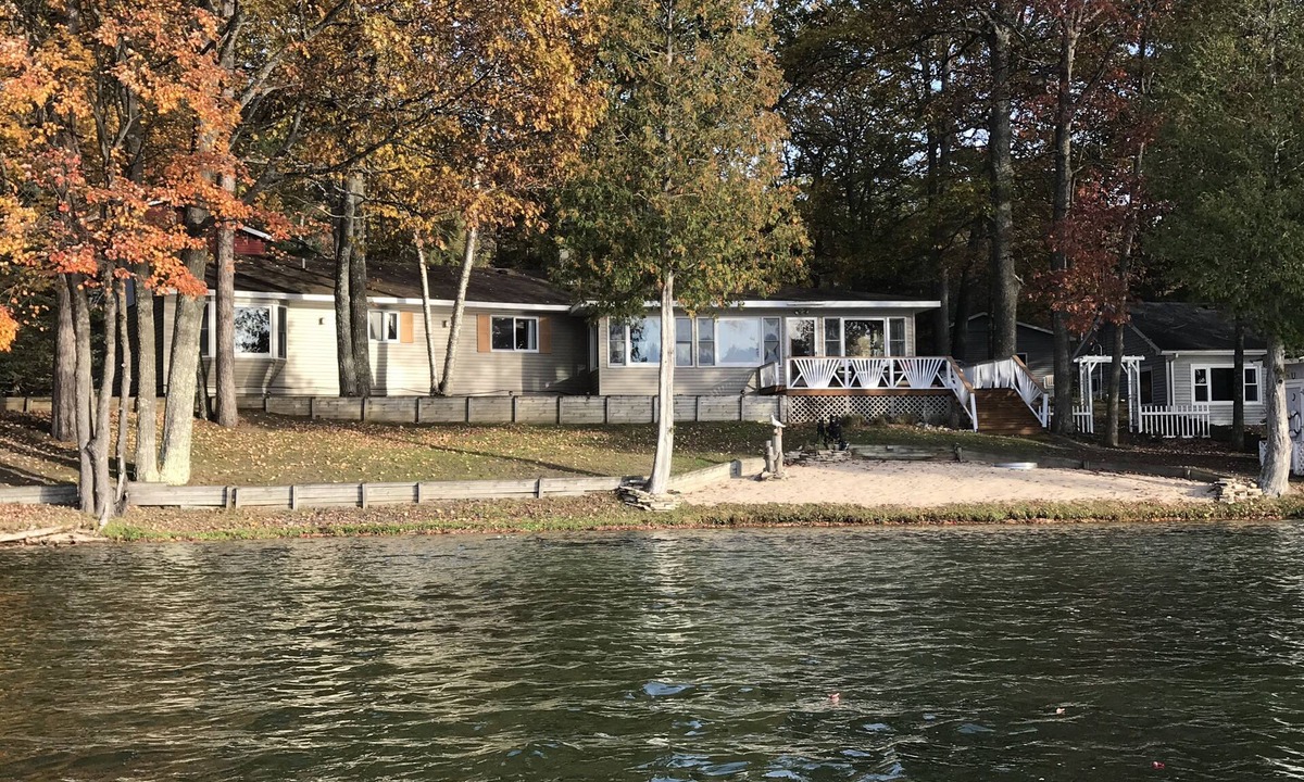 Rose City House | Incredible sunsets await in this Northern Michigan Lake front home.