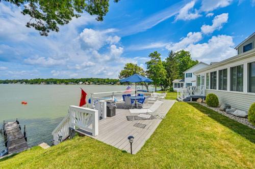 Rome City House | Indoor Hot Tub: Large Family Haven on Sylvan Lake