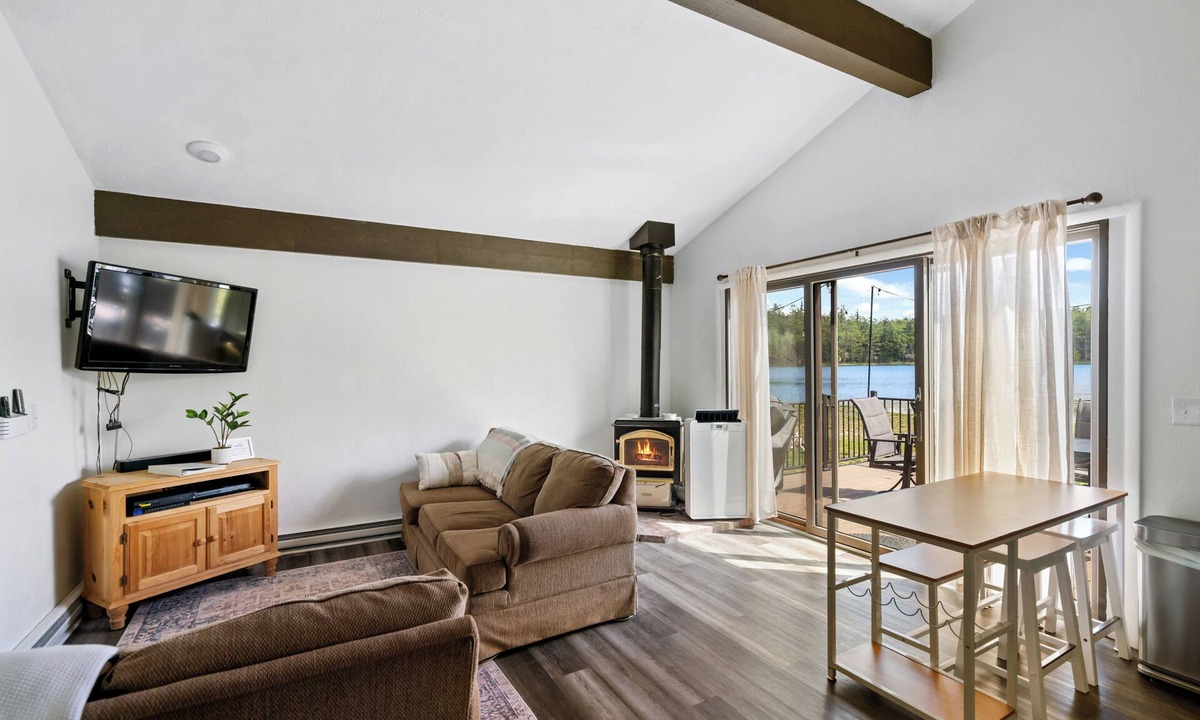 Gaylord House | Lake Front Property near Popular Ski Resorts and Fall/Winter Activities