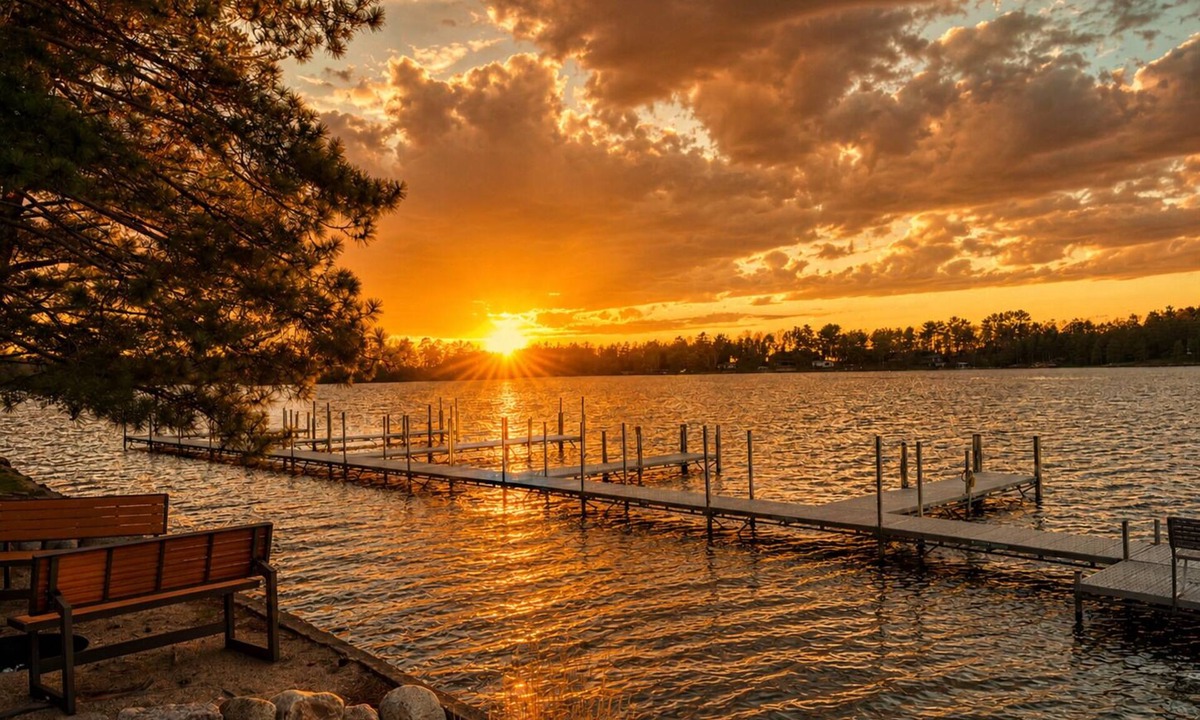 Pequot Lakes Resort | Lakefront Home on the Whitefish Chain - Outdoor Pool, Pickleball Courts and More