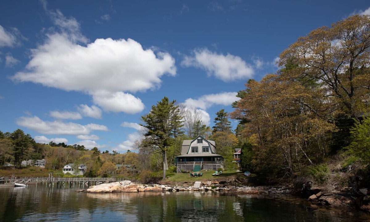 Bayville House | Large Oceanview Home in Boothbay Harbor
