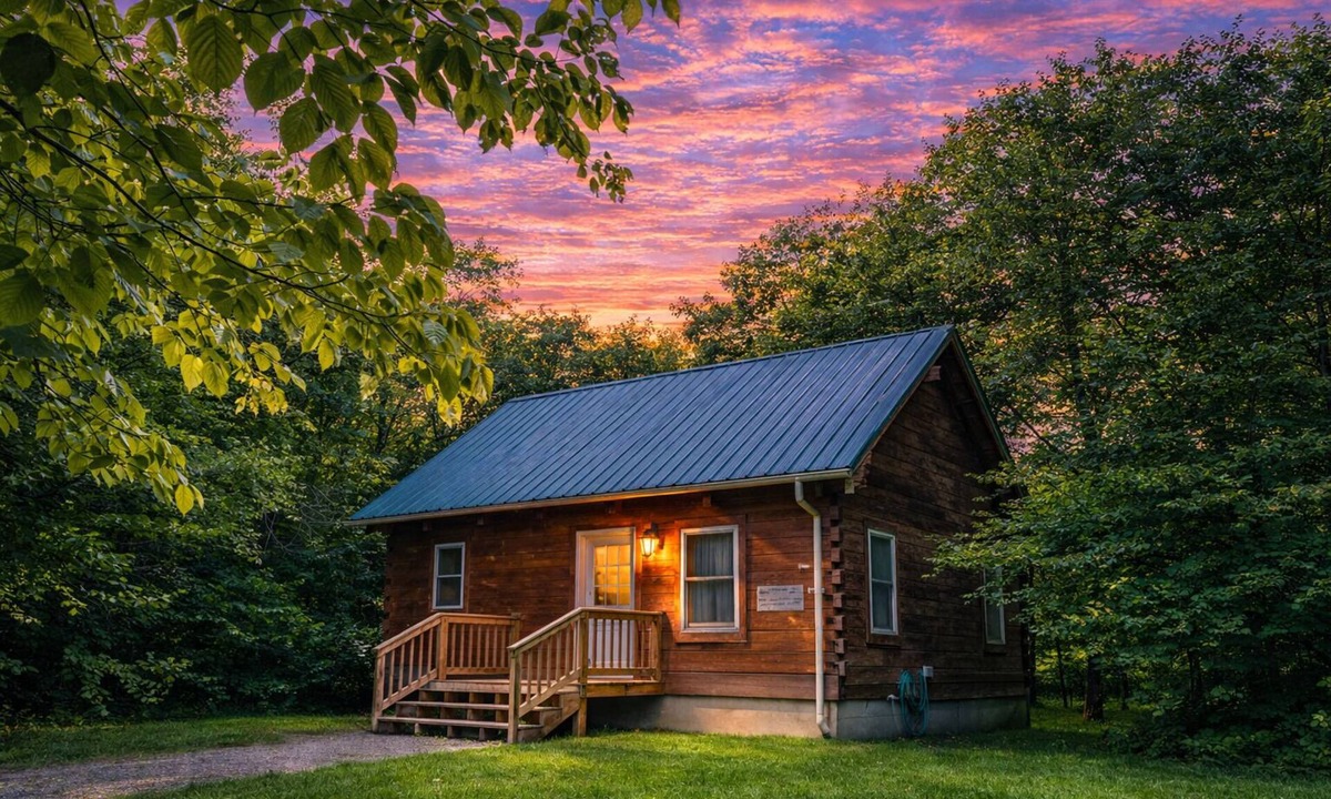 Logan Cabin | Liberty Belle: Dog + Budget-friendly cabin w/Hot Tub + Wifi near Hocking River