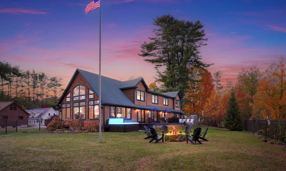 Harrison House | Long Lake Luxury - Lakefront, Hot Tub, Home Theater, Private Dock, Sleeps 15