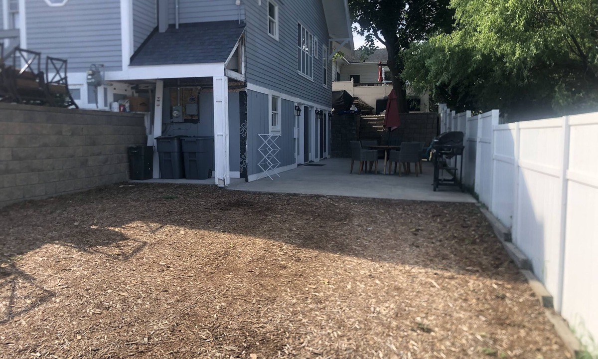 Boyne City House | Lower level of a house located downtown