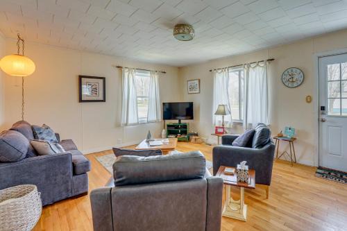 Ludington House | Ludington Vacation Rental - Walk to Lake Michigan!