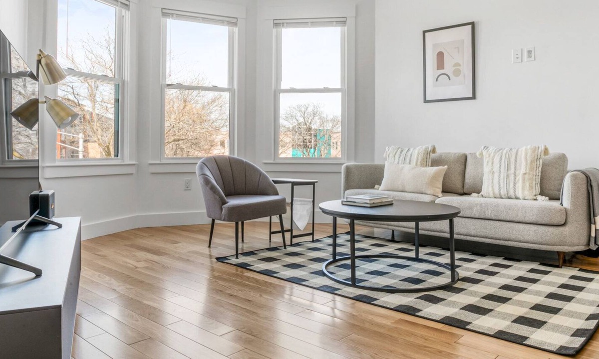 Wellington-Harrington Apartment | Luxe East Cambridge 3BR w/ W/D, in Inman Sq, by Blueground