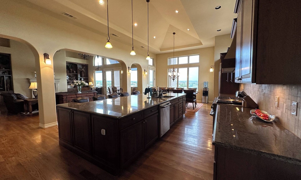 Tucumcari House | Luxurious Lakefront Retreat with Theater Room, Game Room, and Lake Access