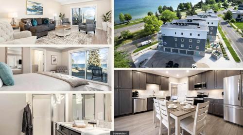 Traverse City Apartment | Luxury Downtown 2BDR Lake View 2nd Floor Condo on West Bay 204E