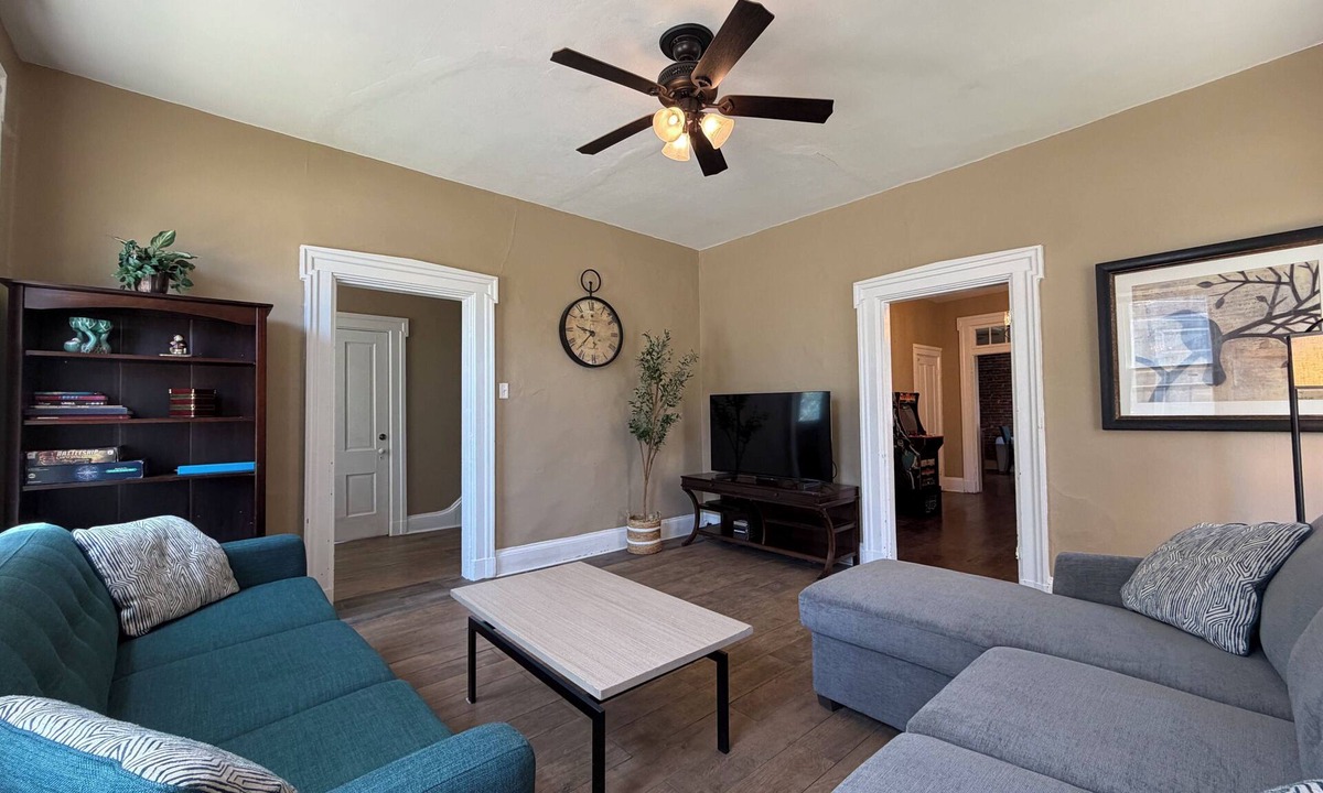 St. Charles Historic District House | Madison House 2 - Spacious 2BR Home Steps from Historic Downtown St. Charles