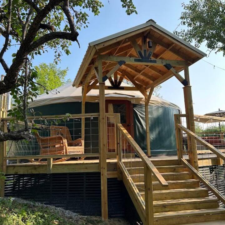 Buckfield Other | Modern Yurt | 2 Decks + Bar | Wifi | Fire Pit - Tent