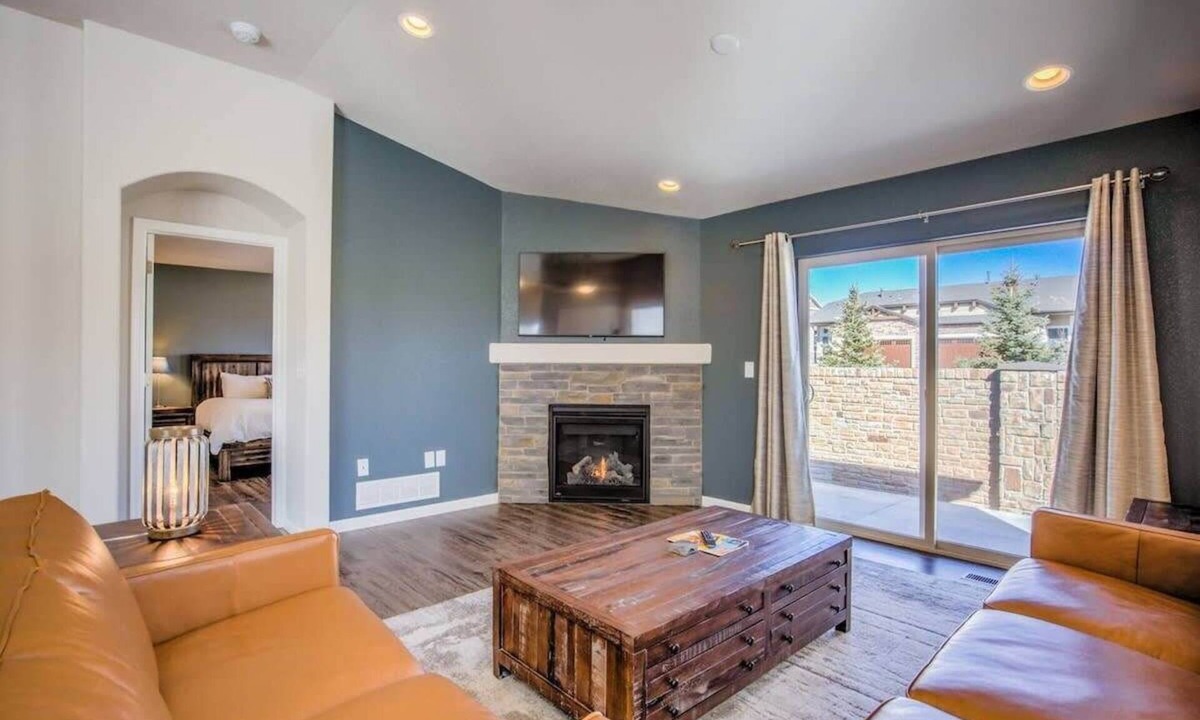 Northgate Condo | Near USAFA Townhome with Pool Table and Patio view