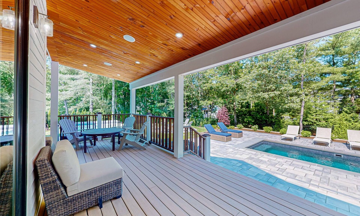 Centerville House | Newly-built home with in-ground pool, hot tub, gourmet kitchen, deck & patio