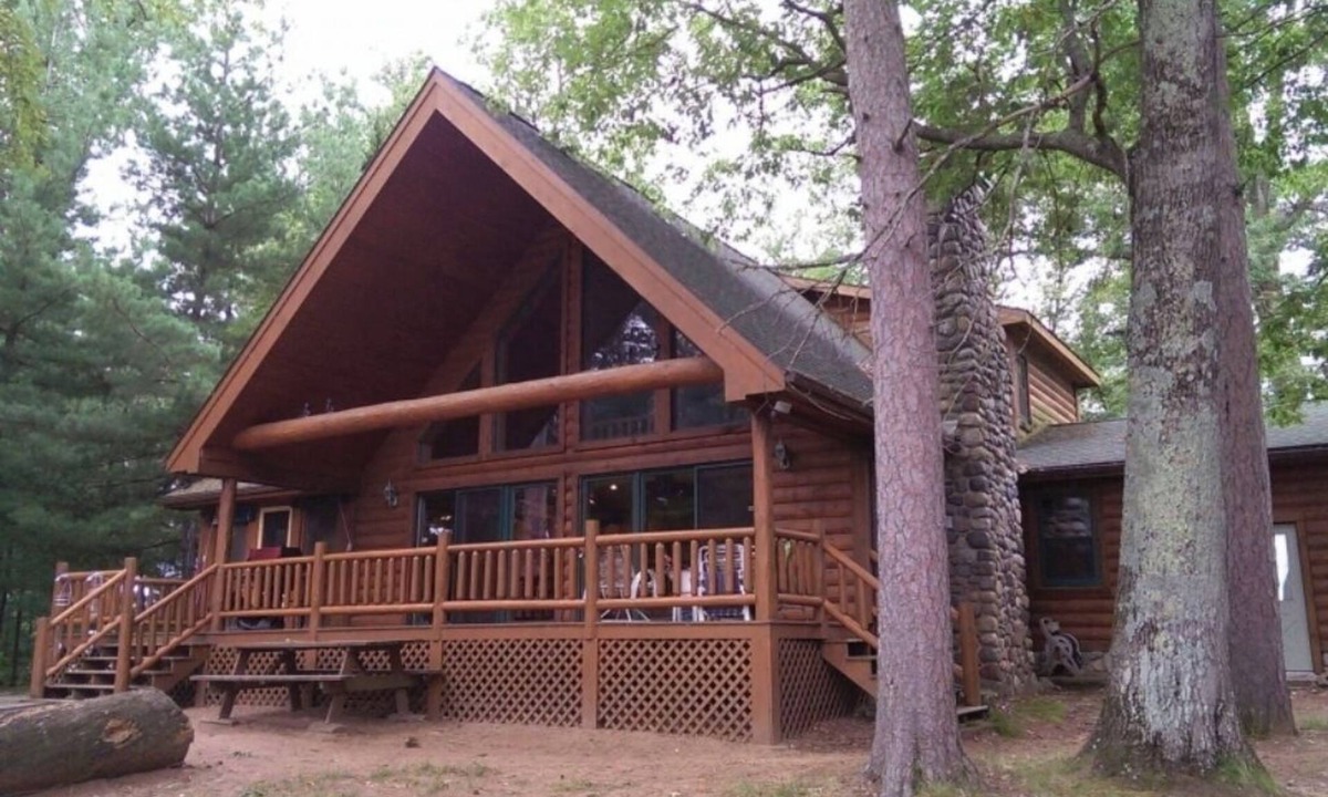 Webster Cabin | Northwoods Heaven On Island in Beautiful Northwest Wisconsin