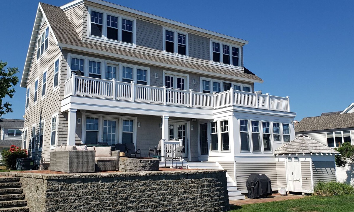 Plymouth House | Ocean Front Vacation Home! Private Beach Access! Many Amenities