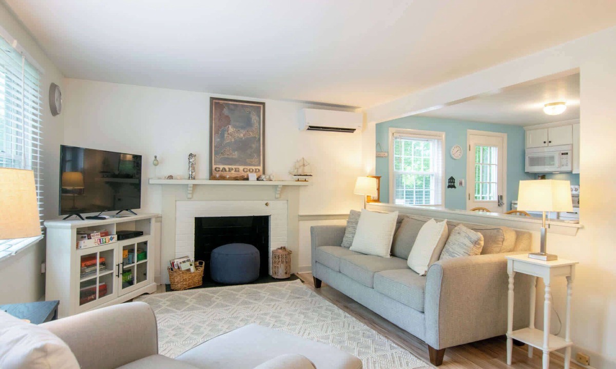 Brewster House | Outdoor Oasis w Fire Pit, Hammock, 1 Mi to Beach!