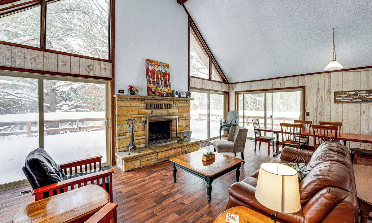 Branch Cabin | Pere Marquette Riverfront Cabin w/Fishing Access