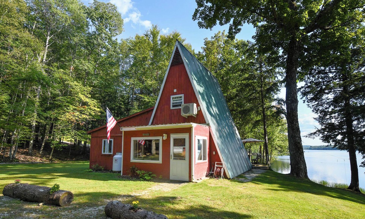 Norway Cottage | Pet-Friendly Storybook A-Frame with Lake Views & Private Waterfront