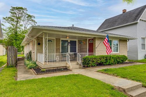 Beech Grove House | Pets Welcome! Walkable Beech Grove Haven Near Town