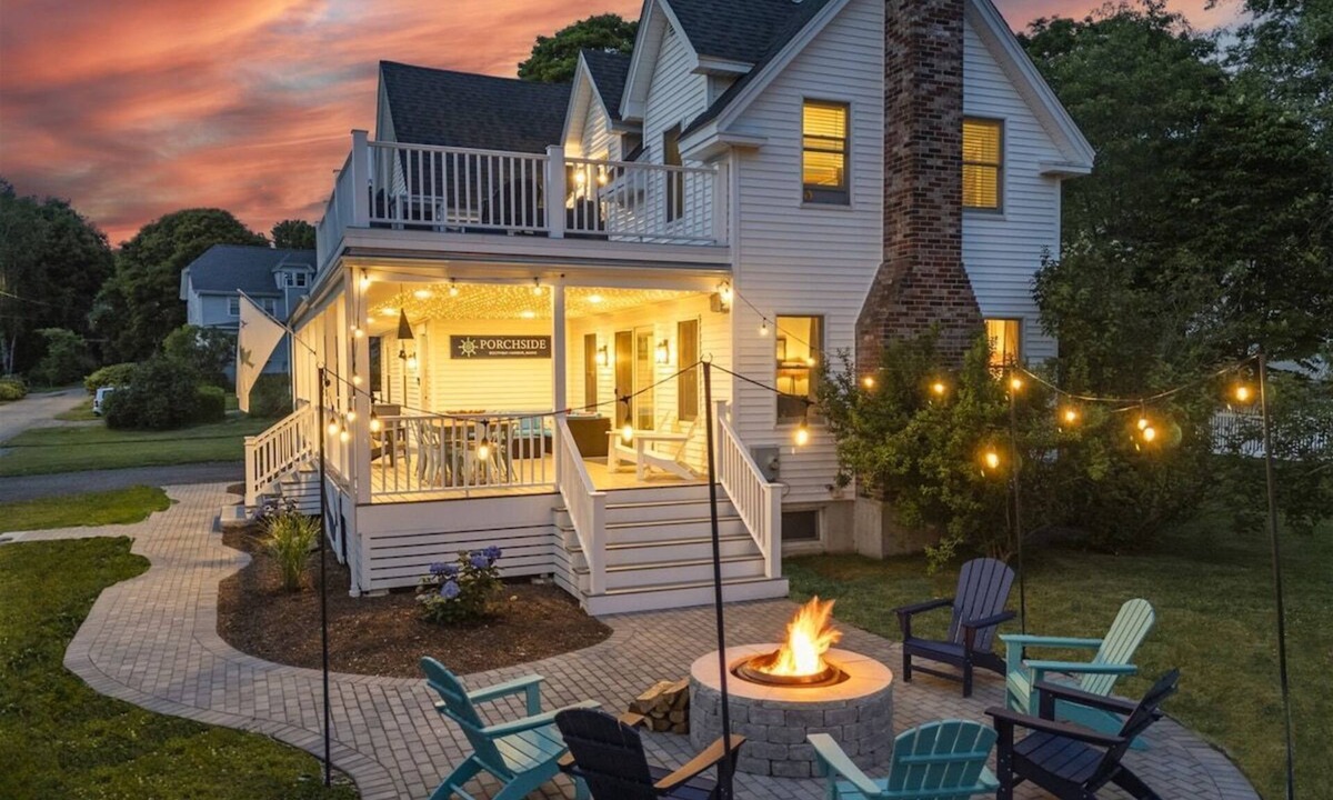 Boothbay Harbor House | Porchside | Boothbay Harbor - Walk to Everything!